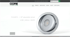 Desktop Screenshot of corelightingusa.com